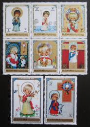 Poštovní známky Manáma 1971 Vánoce Mi# 609-16