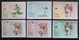 Poštovní známky Manáma 1969 Letní olympijské hry Mi# 346-51 Kat 6.50€