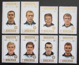 Poštovní známky Adžmán 1971 Sportovci Mi# 1237-44