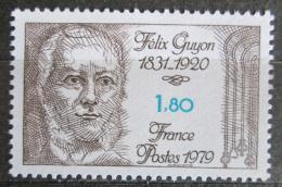 Poštovní známka Francie 1979 Félix Guyon, urolog Mi# 2159