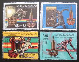 Poštovní známky Libye 1979 LOH Moskva Mi# 767-70 I A