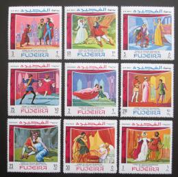 Poštovní známky Fudžajra 1969 Shakespearovy hry Mi# 311-19