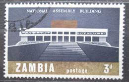 Poštovní známka Zambie 1967 Budova Národního shromáždìní Mi# 30