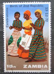 Poštovní známka Zambie 1973 Taneènice Mi# 118