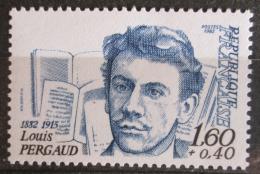 Poštovní známka Francie 1982 Louis Pergaud, spisovatel Mi# 2318