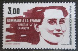 Poštovní známka Francie 1983 Danielle Casanova Mi# 2385