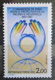 Poštovní známka Francie 1983 Ochrana soukromého vlastnictví Mi# 2399