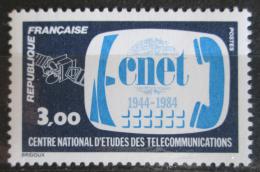 Poštovní známka Francie 1984 Centrum pro studia komunikace Mi# 2450