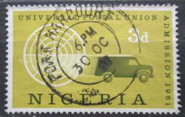Poštovní známka Nigérie 1961 Vstup do UPU Mi# 106
