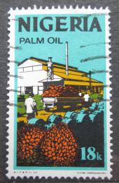 Potovn znmka Nigrie 1973 Vroba palmovho oleje Mi# 282 I Y