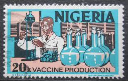 Poštovní známka Nigérie 1979 Výroba vakcín Mi# 283 II X