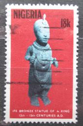 Poštovní známka Nigérie 1978 Bronzová socha Mi# 352