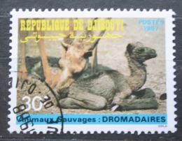 Poštovní známka Džibutsko 1987 Dromedár Mi# 492