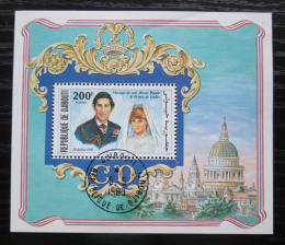 Poštovní známka Džibutsko 1981 Královská svatba Mi# Block 40 A