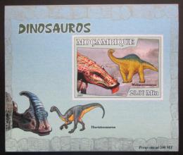 Poštovní známka Mosambik 2007 Dinosauøi DELUXE neperf. Mi# 2973 B Block