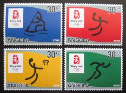 Poštovní známky Angola 2007 LOH Peking Mi# 1787-90 Kat 10€