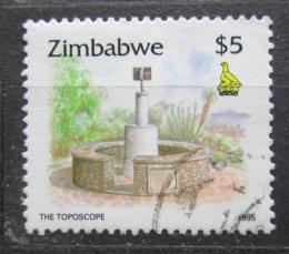 Potovn znmka Zimbabwe 1995 Mc bod na hoe Kopje Mi# 552
