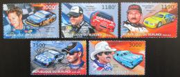 Poštovní známky Burundi 2012 NASCAR Mi# 2908-12 Kat 10€