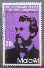 Potovn znmka Malawi 1976 Alexander Graham Bell Mi# 261