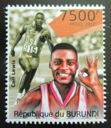 Potovn znmka Burundi 2012 Carl Lewis Mi# 2312 - zvtit obrzek