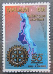 Poštovní známka Malawi 1997 Rotary Intl. Mi# 670