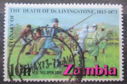 Poštovní známka Zambie 1973 David Livingstone Mi# 105