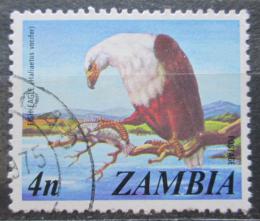 Potovn znmka Zambie 1975 Orel jasnohlas Mi# 144
