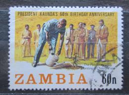 Poštovní známka Zambie 1984 Prezident Kenneth Kaunda Mi# 312
