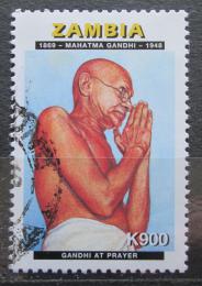 Poštovní známka Zambie 1998 Mahatma Gándhí Mi# 764