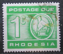 Poštovní známka Rhodésie, Zimbabwe 1970 Doplatní Mi# 11