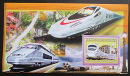 Potovn znmka Guinea 2006 Vysokorychlostn vlaky Mi# Block 1051 - zvtit obrzek