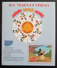 Poštovní známka Grenada 1997 Disney, Mickey Mouse Mi# Block 467