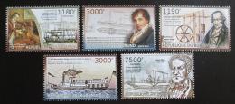 Poštovní známky Burundi 2012 Parníky Mi# 2868-72 Kat 10€