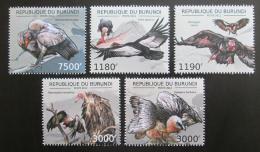 Poštovní známky Burundi 2012 Dravci Mi# 2798-2802 Kat 10€