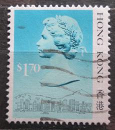 Potovn znmka Hongkong 1987 Krlovna Albta II. Mi# 516 I