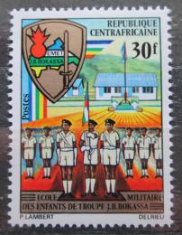 Poštovní známka SAR 1972 Vojenská škola Jean Bedel Bokassa Mi# 259