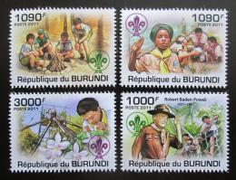 Poštovní známky Burundi 2011 Skauti Mi# 2206-09 Kat 9.50€