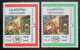 Poštovní známky Kuvajt 1988 Palestinské povstání Mi# 1168-69 Kat 13€