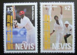 Poštovní známky Nevis 2000 Kriket Mi# 1559-60 Kat 6€
