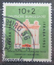 Poštovní známka Nìmecko 1953 Palác Thurn a Taxis Mi# 171 Kat 28€