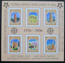 Poštovní známky Kyrgyzstán 2005 Evropa CEPT Mi# Block 44 Kat 16€