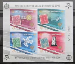 Poštovní známky Èerná Hora 2006 Evropa CEPT neperf. Mi# Block 2 B Kat 80€
