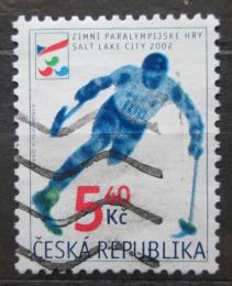 Poštovní známka Èeská republika 2002 Zimní paralympijské hry Mi# 314