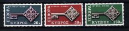 Poštovní známky Kypr 1968 Evropa CEPT Mi# 307-09 