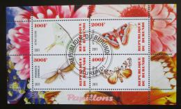 Poštovní známky Burundi 2011 Motýli Mi# N/N
