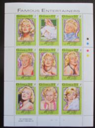 Poštovní známky Gambie 1993 Marilyn Monroe Mi# 1635-43 Kat 15€