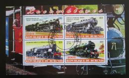 Poštovní známky Poštovní známky Burundi 2011 Lokomotivy Mi# N/N