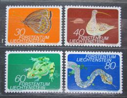 Poštovní známky Lichtenštejnsko 1973 Fauna Mi# 591-94