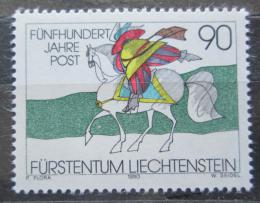 Poštovní známka Lichtenštejnsko 1990 Doruèování pošty, 500. výroèí Mi# 1004