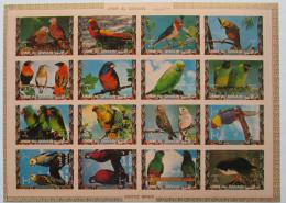 Poštovní známky Umm al-Kuvajn 1972 Ptáci neperf. Mi# 1242-57 B Kat 25€